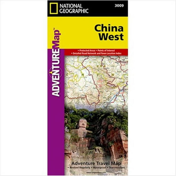 National Geographic Maps AD00003009 China West Adventure Map