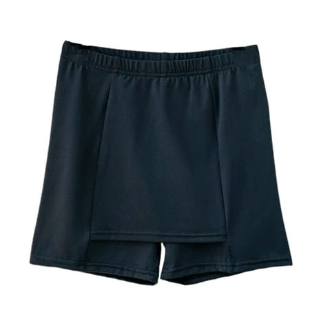 

Underskirt Shorts Double Layer Underwear for Daily Wear XL Black