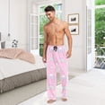 thumbnail image 6 of FORMRS Mens Pajama Pants with Pockets Cotton Sleepwear Lounge Bottoms Sizes S-2XL, Ice Cream Rainbow Pattern, 6 of 7