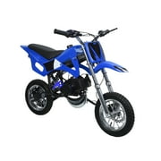 49cc 2-Stroke Dirt Bike,Gas Power Motocross,Beach Off Road Mini Motorcycle, Pocket Motorbike with Disc Brakes