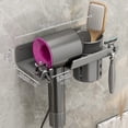 thumbnail image 7 of Joernso Universal Hair Dryer Holder Wall Mount Blow Dryer Hanger with Cord Organizer Self Adhesive Hair Care Tool Rack for Bathroom Cabinet, 7 of 7