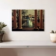 thumbnail image 2 of Elephant Stock Philadelphia Art Museum Wall Art - Horizontal Canvas Wall Art - Hallway Wall Decor - Places Canvas - Black And Brown Decor - 12" x 8", 2 of 4