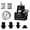 black, variant on Adjustable Fuel Pressure Regulator Kit 3-70PSI with AN8 Feed Port and AN6 Return Port (red+black)