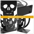 thumbnail image 5 of 2X Soporte para Servilletas de CóCtel, DiseñO de Calavera de Halloween, Soporte para PañUelos Negro, Organizador para Servilletas de Papel de Hierro, 5 of 5