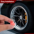 thumbnail image 3 of Uxcell Tire Valve Stem Caps, Car Wheel Valve Cap Universal Air Valve Cover Vehicle Exterior Accessories Red, 3 of 6