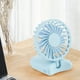 thumbnail image 4 of Ventilador plegable portátil | Mini batería de 1200 mAh | Escritorio colgante de cuello de mano recargable por USB | Silencioso de 3 velocidades | ABS compacto y ligero | 7 Cuchillas | 17x7.8cm |, 4 of 7