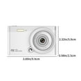 thumbnail image 3 of Digital Camera 1080P HD Photography Supports Up To 48MP Electronic Stabilization 16X Digital Zoom CCD Student Portable Camera, 3 of 9