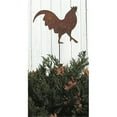 thumbnail image 1 of Rooster - Rusted Garden Stake, 1 of 1