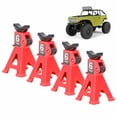 thumbnail image 1 of 4PCS RC Mini Jack Stands, 1/24 Réglable en Alliage d'Aluminium Échelle Jack Stand Set pour SCX24 RC Voiture Métal Jack Stand Jack Stand RC Voiture Simulation Jack Stand Jack Stand RC Jack Stand, 1 of 8
