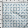 thumbnail image 3 of oneOone Georgette Viscose Medium Blue Fabric Asian Block Sewing Craft Projects Fabric Prints By Yard 42 Inch Wide, 3 of 5