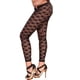 thumbnail image 3 of Women's Sexy Lace Pants Women's Rose Perspective Large Size Stretch Tight Leggings Women, 3 of 5