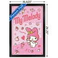 thumbnail image 2 of Hello Kitty and Friends: 23 My Favorite Flavor - My Melody Wall Poster, 14.725" x 22.375" Framed, 2 of 5