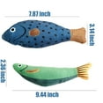 thumbnail image 3 of Cats Catnip Toys,Likaty Realistic Fish Interactive Toys for Kitty Pets, 3 of 6