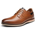 thumbnail image 1 of Zapatos BMNY Para Caballero De Vestir Tipo Deportivo Café Talla 27, 1 of 4