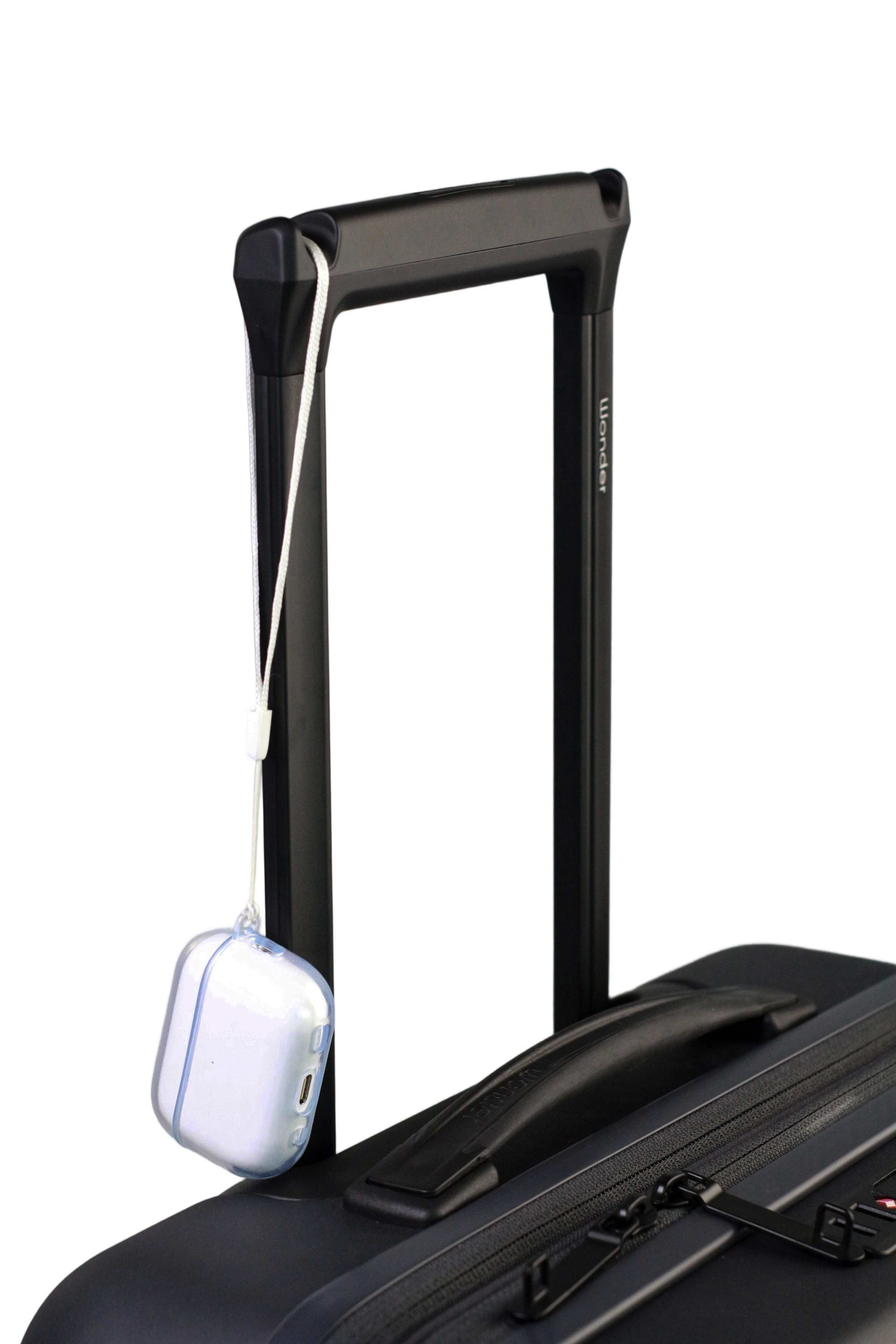 Wonder Barcelona 20" Hardside Spinner Carry-On Luggage with Front Pocket and Laptop Sleeve