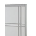 thumbnail image 3 of Roundhill Furniture Seto Rice Paper and Wood 4-Panel Room Divider Screen Silver, 3 of 3