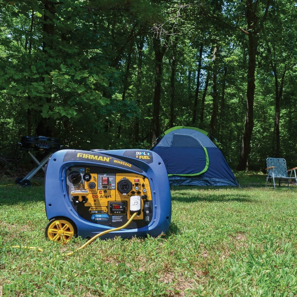 Firman 4000W Dual Fuel Inverter Portable Generator WH03242