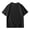 Black, variant on THJRPQJFD Kids Baggy Shirts Toddler Summer Short Sleeve Shirt Baby Girls Solid Color Breathable Tops Teen Girls Loose Fit Solid Color Comfort T Shirts Tween Girl Clothes