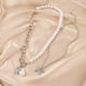 thumbnail image 4 of Collar para mujer, joyería para mujer, joyería para mujer, collares de moda para mujer, collares de doble capa, joyería femenina, regalos navideños. Un collar., 4 of 4