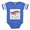 Royal Blue, variant on CafePress - Plays With Lizards ... - Cute Infant Baby Football Bodysuit