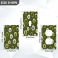 thumbnail image 2 of Light Switch Cover Switch Plate Outlet Cover Plug Cover for Electrical Unused Outlet Cover Green Dandelions Pattern, 2 of 6