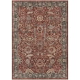 thumbnail image 3 of Well Woven Asha Liana Vintage Oriental Red 3'11" x 5'3" Machine Washable Area Rug, 3 of 6