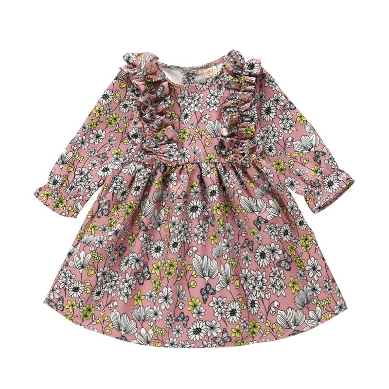 floral infant dress