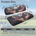 thumbnail image 7 of Uorisanigo Golf Cart Front Seat Covers Comfortable Bald Eagle American Flag GolfCart Seats Covers Golf Car Accessories for Yamaha Club Car Precedent and Most Front Seat, 7 of 7