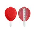 thumbnail image 1 of Molde de Silicona para Helado CHAO Rojo 13,3 x 8,3 x 2,8 cm, 1 of 5