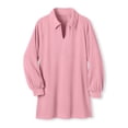 thumbnail image 2 of Woman Within Plus Size Blouson Sleeve Texture Tunic, 2 of 4