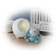 thumbnail image 5 of Reloj despertador con luz nocturna 2 en 1 con forma de oso de ensueño, luz de noche con cambio de color, luz de estrellas, música suave y ruido blanco, equipamiento para bebés desde el, 5 of 6