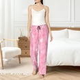 thumbnail image 6 of Lsque Breast Cancer Awareness Print Women's Pajama Pants, Lounge Pant - Comfortable Home Wear,Elastic Waistband, Stylish Design-Large, 6 of 9