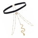 thumbnail image 4 of Joyería de cadena para muslo, cadena para pierna, banda elástica, cadena para muslo, cadena para pierna de serpiente dorada, impulsada por el rendimiento, 4 of 8