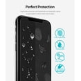 thumbnail image 4 of iPhone XS Max Screen Protector, Ringke [Invisible Defender Tempered Glass] [3 Pack] Ultimate Clear Shield HD Quality 9H Hardness Tech, 4 of 7