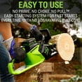 thumbnail image 6 of Greenworks 40V 14" Brushless Chainsaw with 2.5 Ah Battery & Charger 2012802, 6 of 12