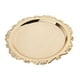 thumbnail image 4 of de de Plato de frutas Plato de servir dorado Bandeja de aperitivos Bandeja de cristal Plato decorativo Los 25cm, 4 of 8