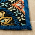 thumbnail image 6 of SAFAVIEH Four Seasons Carleen Floral Area Rug, Black/Blue, 2'6" x 4', 6 of 9