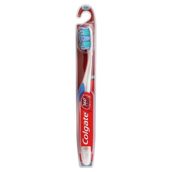Colgate 360 Optic White Toothbrush, Soft 1 ea