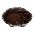 thumbnail image 6 of Wrangler Clear Tote Bag for Women with Leopard Print Insert & Pouches, Black, 6 of 10