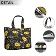thumbnail image 3 of Sunflower Women's Large Weekend Travel Bag Moving Canvas Handbag Thick Double Layer Beach Weekend Travel Unisex Hospital Maternity Delivery with Toiletry Waterproof, 3 of 5
