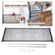 thumbnail image 2 of Valla de seguridad plegable de malla para cachorros, puerta de aislamiento para mascotas, para exteriores Negro1 110x72cm, 2 of 9