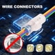 thumbnail image 4 of Par de terminales de conector a tope aislado - Conectores eléctricos de nylon para conexiones de cable seguras, 4 of 8