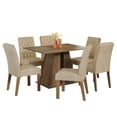 thumbnail image 1 of Juego de Comedor Mesa y 6 Sillas Madesa Fabiana Marrón/Imperial, 1 of 11