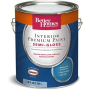 Better Homes and Gardens Interior Semi-Gloss Paint, 1 Gal