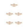 thumbnail image 3 of Ounissouiy Exquisitos patrones tallados que añaden un toque único a los muebles, apliques, marco, decoración, muebles, 16*7,5 cm Type2 NO2, 3 of 6