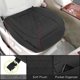 thumbnail image 3 of Universal Delantero Coche Asiento Cojín Funda Protector PU Cuero Negro, 3 of 9