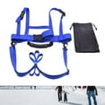 thumbnail image 6 of AMLESO Kids Ski and Snowboard Harness Ski Shoulder Harness Teaching Ski Snowboard Training Harness for Roller Skating Kids Beginners Blue, 6 of 10