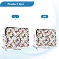 thumbnail image 4 of FORMRS 13-13.3 inch Laptop Sleeve Case Soft Carrying Quilted Computer Bag Cover, Rainbow Stars Pattern, 4 of 7