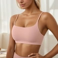 thumbnail image 2 of Women's Sagging Yoga Bra With Removable Pads For Running Fitness Workout Seamless Comfort Support Activewear Sports Top, 2 of 6