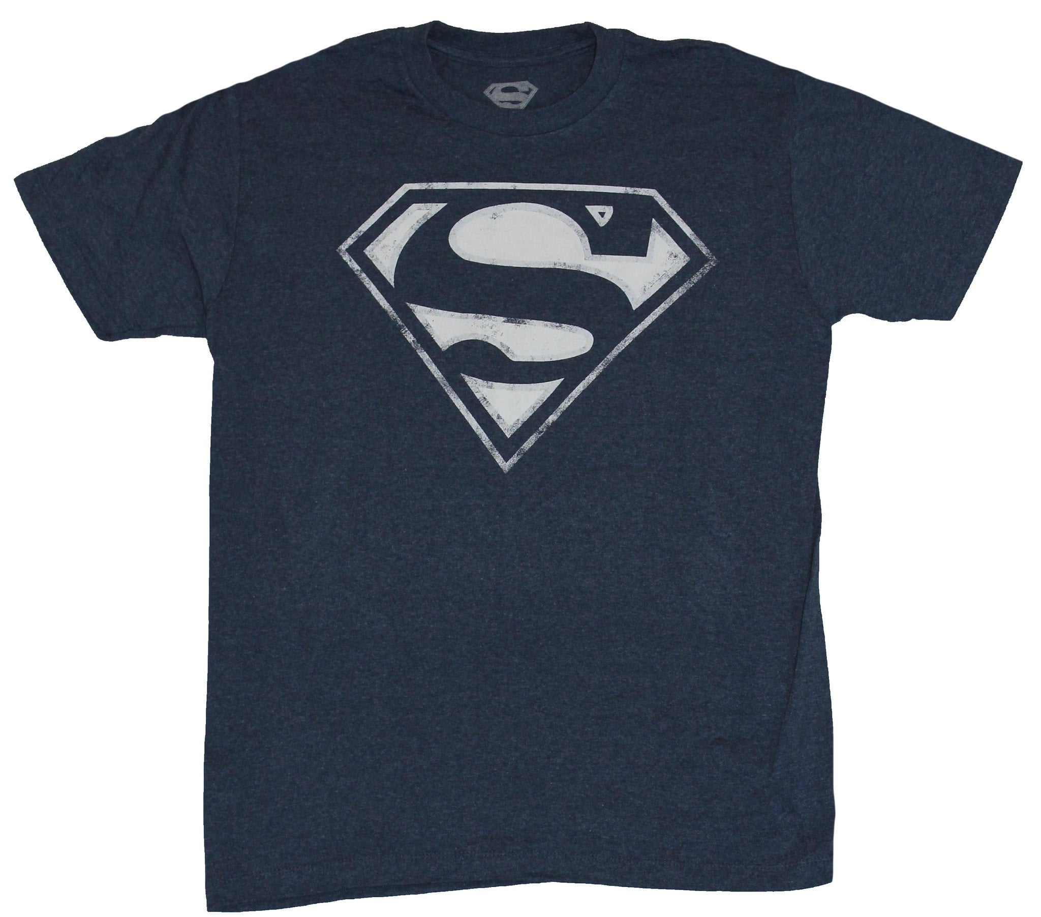 Superman Tshirt Superhero Mens White 100% Cotton T-shirt Top Tee Good Qualityf 